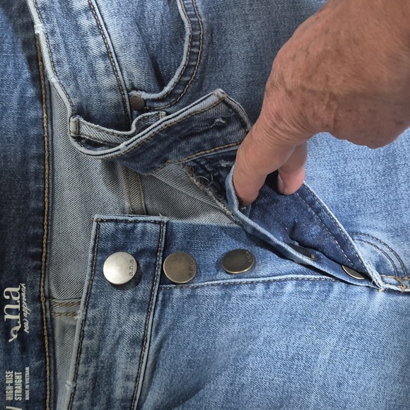 A.N.A High-Rise 5 Pocket Straight Stretchy Jeans Sz 18W - Picture 3 of 11
